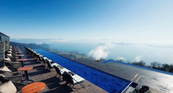 絶景!爽快!天空のびわ湖テラス&ロープウェイ空中散歩 100頭以上のどうぶつが待っている「ブルーメの丘」【三日市・河内長野・富田林・藤井寺発】1